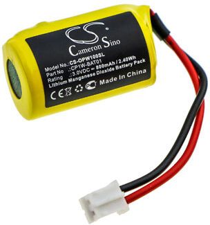 Omron Batteri (800 mAh 3 V, Gul) passende til Batteri til Omron CP1W-BAT01