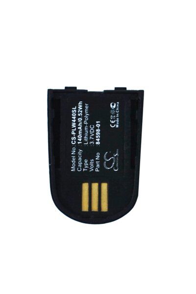 Plantronics Batteri (140 mAh 3.7 V, Sort) passende til Batteri til Plantronics Savi WH500