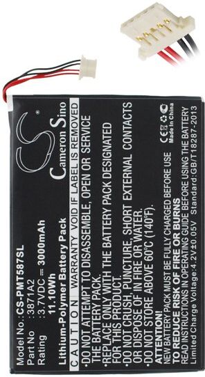 Prestigio Batteri (3000 mAh 3.7 V) passende til Batteri til Prestigio PMT5877C