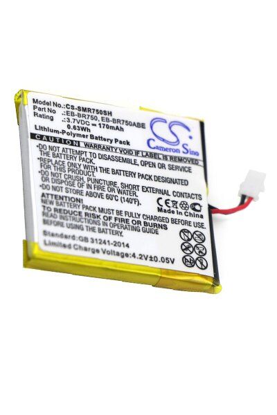 Samsung Batteri (170 mAh 3.7 V, Sort) passende til Batteri til Samsung SM-V750