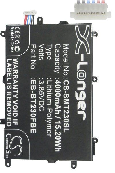 Samsung Batteri (4000 mAh 3.85 V) passende til Batteri til Samsung SM-T230UN