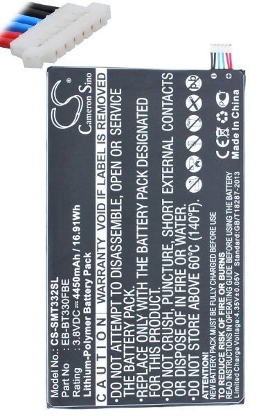 Samsung Batteri (4450 mAh 3.8 V) passende til Batteri til Samsung Galaxy Tab 4 8.0