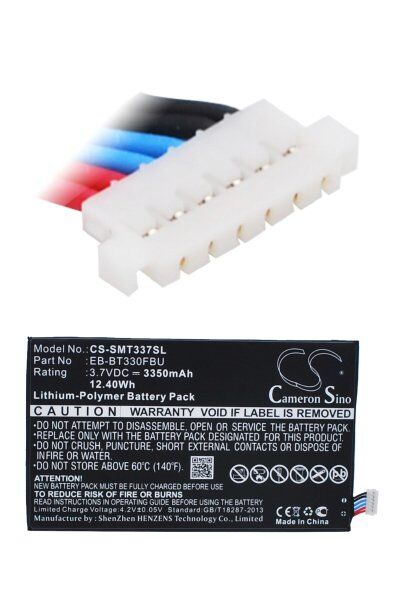 Samsung Batteri (3350 mAh 3.7 V) passende til Batteri til Samsung SM-T337A