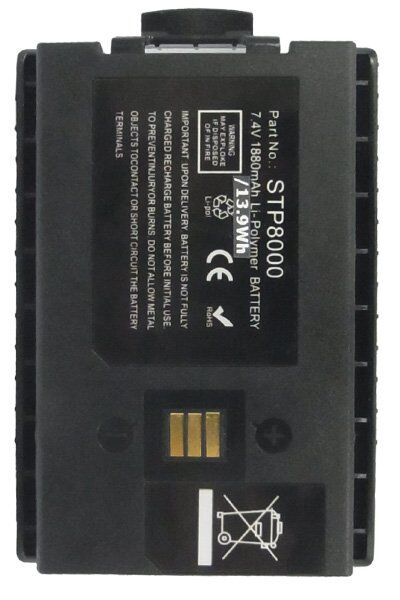 Sepura Batteri (1880 mAh 7.4 V) passende til Batteri til Sepura STP8080