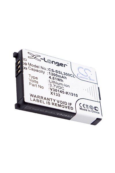 Siemens Batteri (1300 mAh 3.7 V) passende til Batteri til Siemens Gigaset SL3501