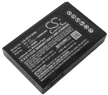 Sumitomo Batteri (6400 mAh 11.1 V, Sort) passende til Batteri til Sumitomo TYPE-Q102