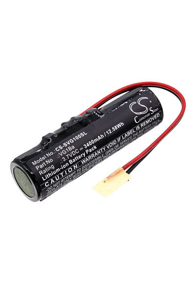Soundcast Batteri (3400 mAh 3.7 V, Sort) passende til Batteri til Soundcast VG1