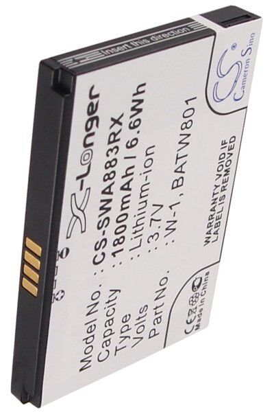 Sierra Wireless Batteri (1800 mAh 3.7 V) passende til Batteri til Sierra Wireless AirCard 754S