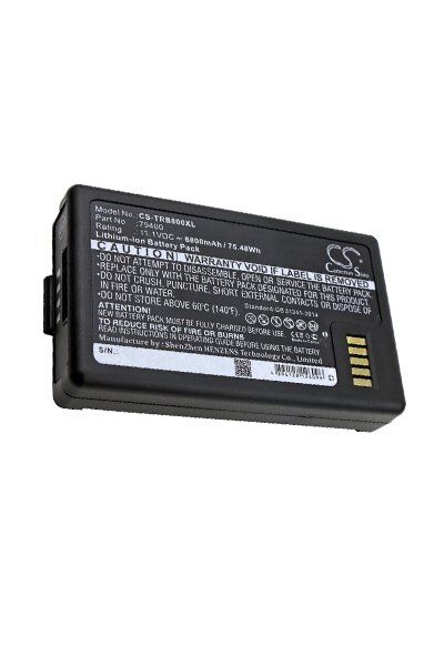 Trimble Batteri (6800 mAh 11.1 V, Sort) passende til Batteri til Trimble S6 Total Stations