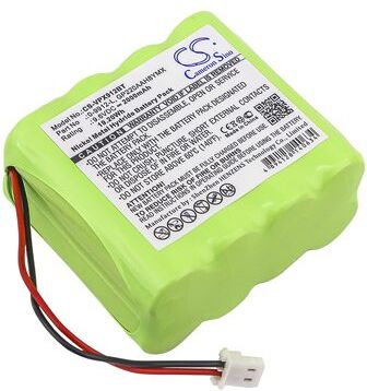 Visonic Batteri (2000 mAh 9.6 V, Sort) passende til Batteri til Visonic 0-100459