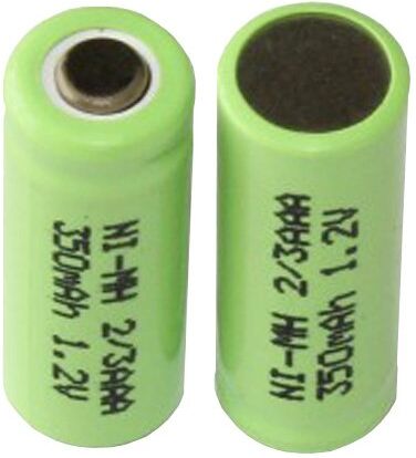 Cylinder Cell BTE-23AAAX2 batteri (350 mAh 1.2 V)