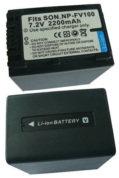 Sony Batteri (2200 mAh 7.2 V, Sort) passende til Batteri til Sony DCR-SR82ES