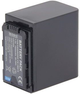 Panasonic Batteri (7800 mAh 7.2 V, Sort) passende til Batteri til Panasonic DVX100B