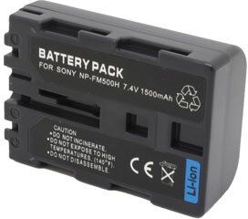 Sony Batteri (1500 mAh 7.4 V) passende til Batteri til Sony Alpha SLT-A57Y