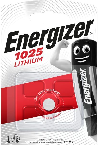 Energizer 1025 Knappecellebatteri litium, 3 V