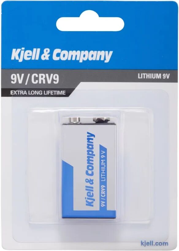 Kjell & Company 9 V-litiumbatteri (CR-V9)