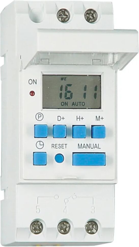 Malmbergs Digital timer for DIN-skinne