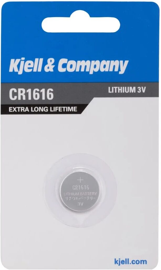 Kjell & Company Litiumbatteri CR1616