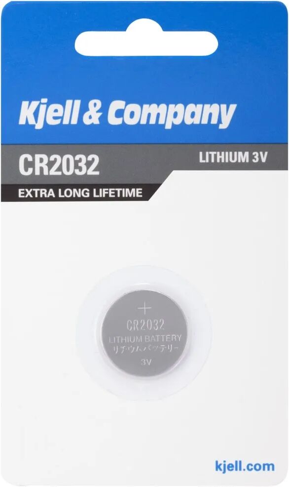 Kjell & Company Litiumbatteri CR2032 1-pk