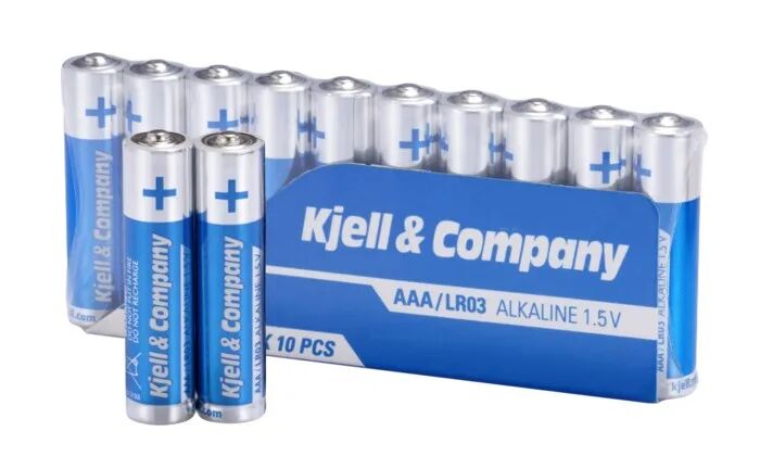 Kjell & Company AAA-batterier (LR03) 10-pk.