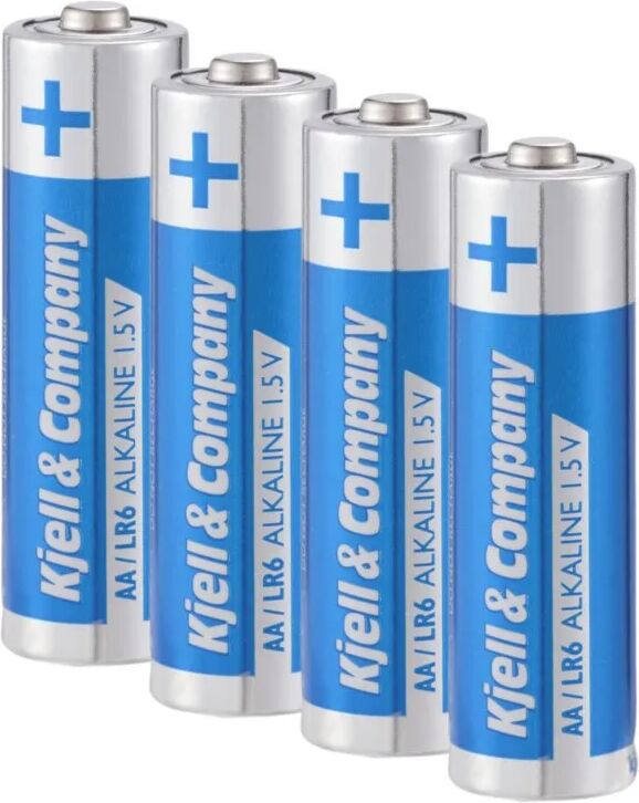 Kjell & Company AA-batterier (LR6) 4-pk.