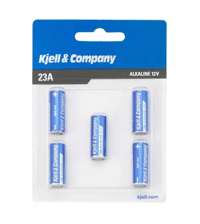 Kjell & Company 23A-batteri 5-pk.