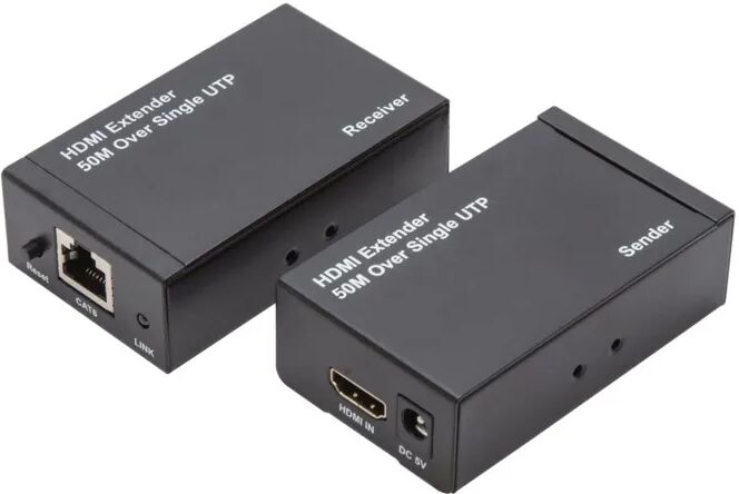 HDMI-forlenging via nettverkskabel