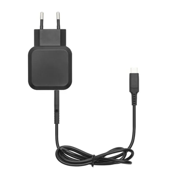 Linocell USB-C-lader med USB-C-kabel 3 A Svart