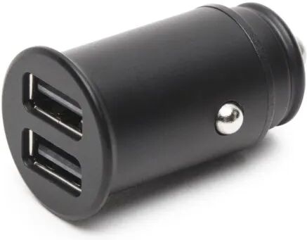 USB-billader med to USB-porter 4,8 A Svart