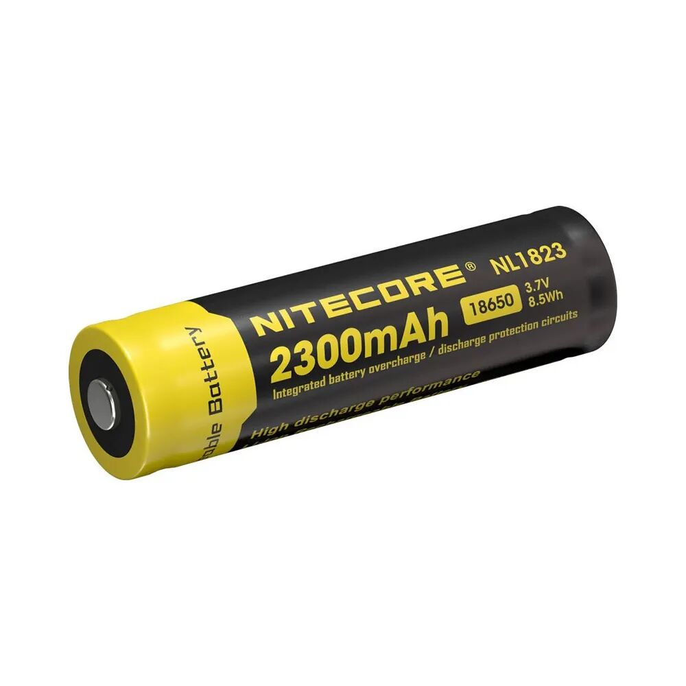 Nitecore 18650 oppladbart batteri, NL1823 - 2300 mAh