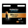 Baterie DURACELL Optimum AA 8szt.