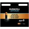 Baterie DURACELL Optimum AAA 8szt.