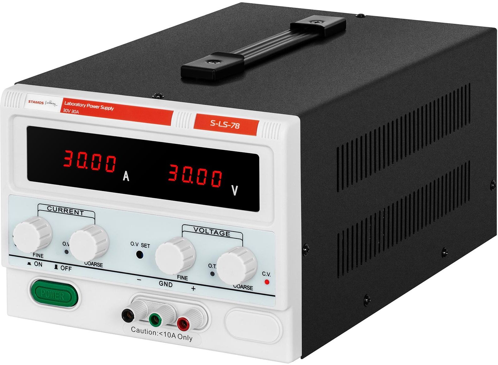 Stamos Soldering Zasilacz laboratoryjny - 0-30 V - 0-30 A DC S-LS-78