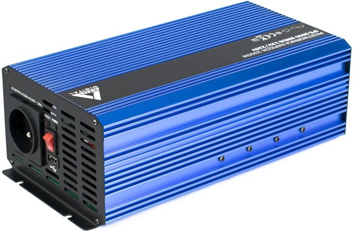 AZO DIGITAL Przetwornica napięcia 12 VDC / 230 VAC SINUS IPS-2000S 2000W