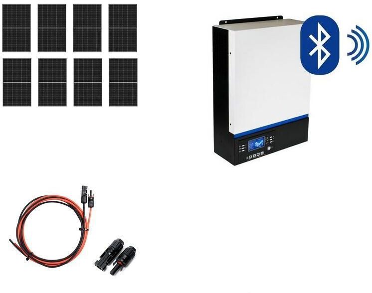 AZO DIGITAL Hybrydowy zestaw solarny off-grid ESB-6kW-24 MPPT 8xPV Mono