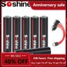 Soshine-Baterias de Lítio Recarregáveis  USB  Li-ion  AAA  1.5V  600mWh  4 em 1  Cabo para