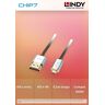 Lindy Croslim Hdmi H.Speed A/dcable, 0,5m