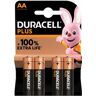 Duracell Pilhas Alkalina Plus AA X4