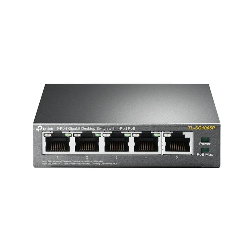 tp-link Tp- link tl-sf1005p switch de mesa 5 portas gigabit com 4 portas poe