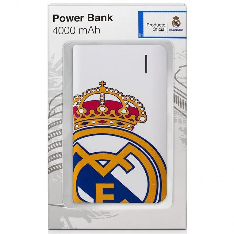 Cool power bank 4000 mah licencia fútbol real madrid c.f.