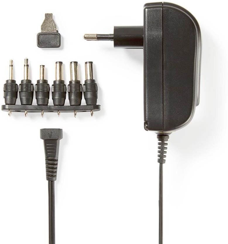 Nedis Adaptador de Ca Universal  3/4,5/5/6/7,5/9/12 V .