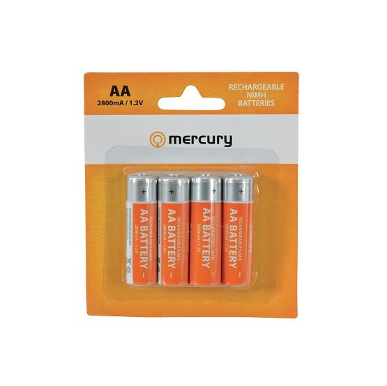Mercury Conjunto De 4 Baterias Nimh 2800mah Aa