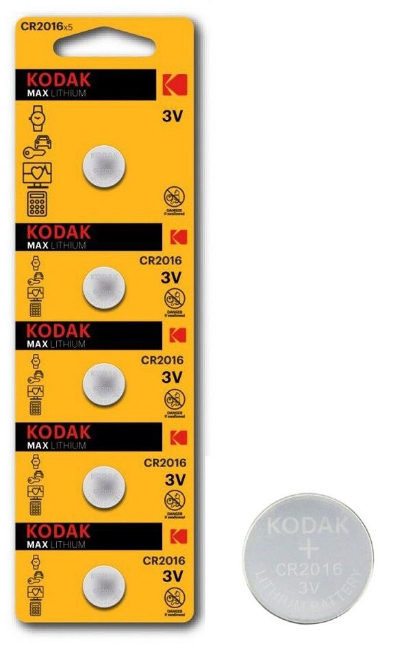Kodak Pilha Lithium 3v Cr2016 - Kodak