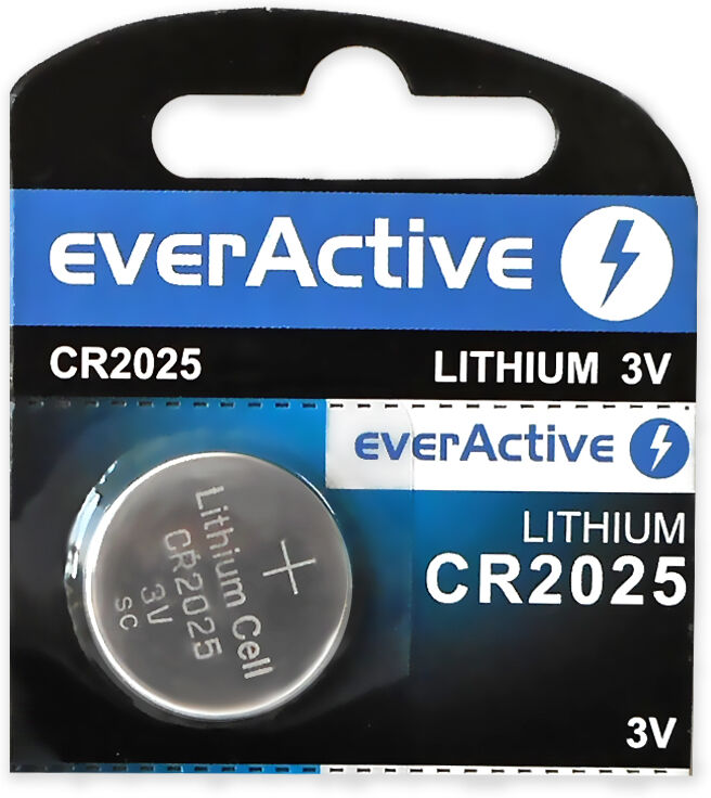 Everactive Pilha Lithium 3v Cr2025 - Everactive