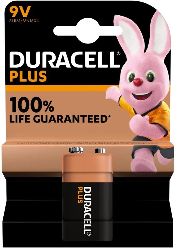 Duracell Pilha Alcalina 9v 6lr61 - Duracell Plus