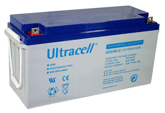 Ultracell Bateria De Gel 12v 150ah (485 X 170 X 240 Mm) - Ultracell