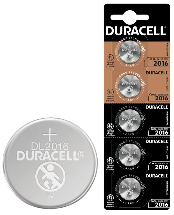Duracell Pilha Lithium 3v Cr2016 - Duracell