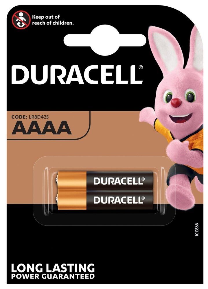 Duracell Blister 2 Pilhas Alcalinas Lr61 Aaaa - Duracell