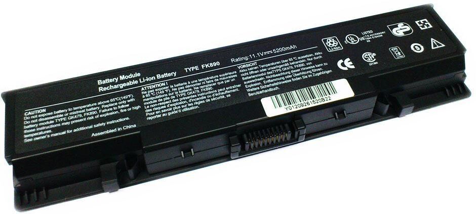 Default Bateria P/ Portátil Compatível Dell 5200mah Inspiron 1521 1520 1720 Vostro 1500 1700