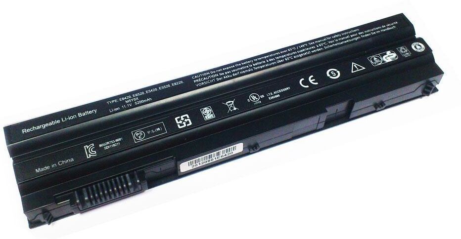 Default Bateria P/ Portátil Compatível Dell 5200mah Latitude E5420 E5520 E6420 E6440 E6520